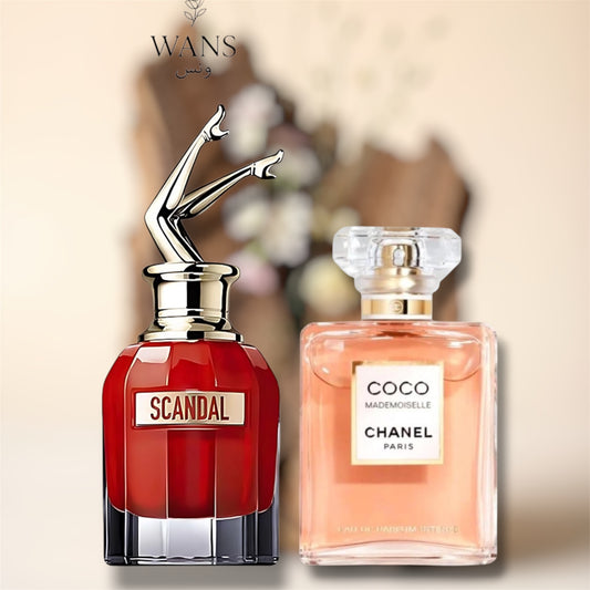 Coco Chanel 100 ml + Scandal 100 ml